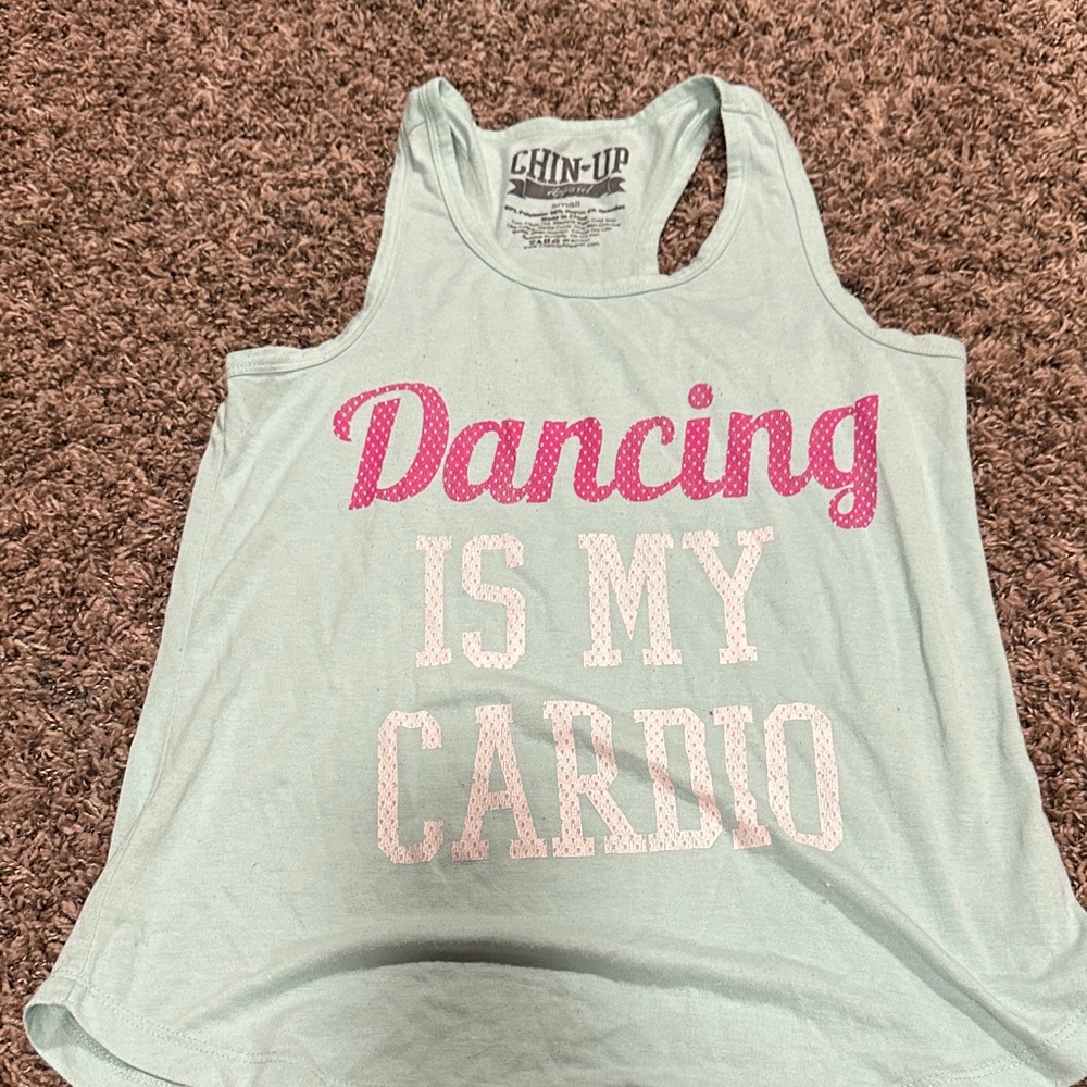 Chin Up Apparel Light Green Tank Top